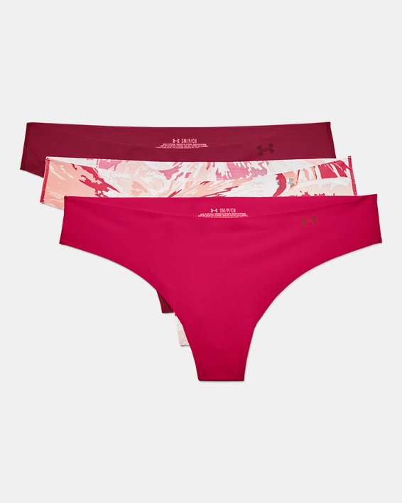 Under Armour Womens Power in Pink Pure Stretch Thong Underwear